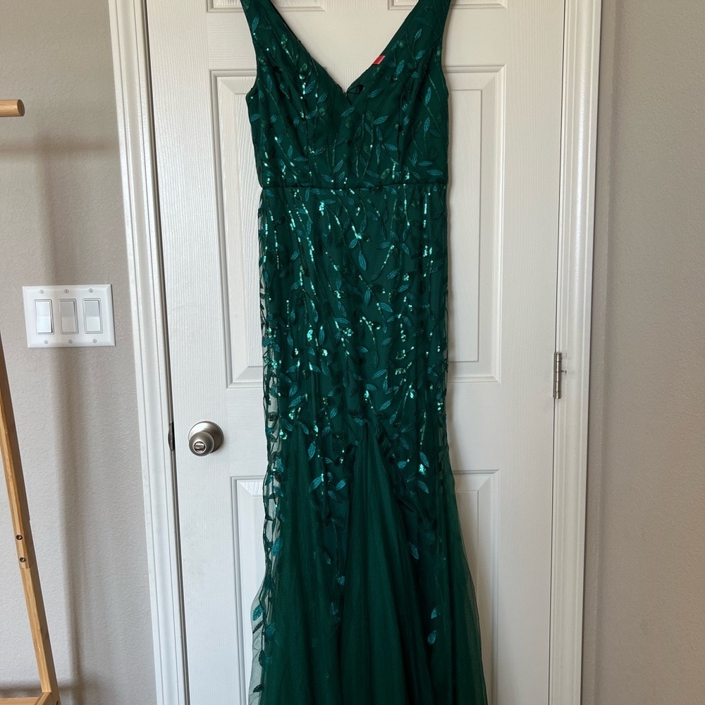 Green Sequin Dress